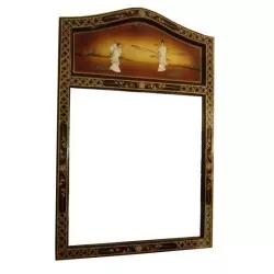 Mirror chinese lacquered