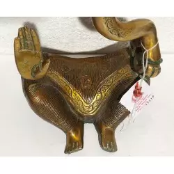 Ganesh stylisé en bronze - H:20cm