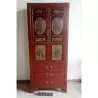 Armoire chinoise lady cabinet - Peintures portes d'origine