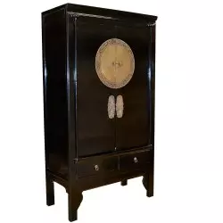 Armoire de mariage noire