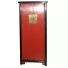 Armoire chinoise rouge deux teintes