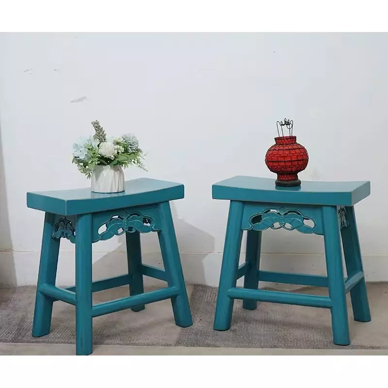 Tabouret chinois bleu - Prix à l'unité