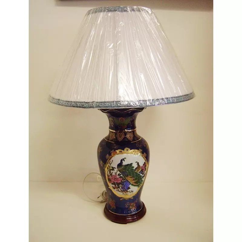 Lampe chinoise en porcelaine