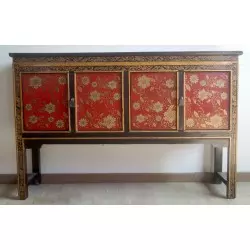 Console tibétaine rouge