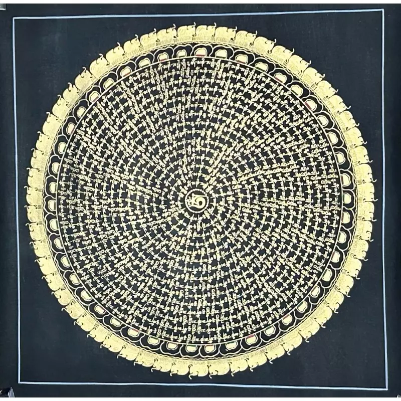 Mandala tibétain