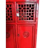 Armoire chinoise rouge