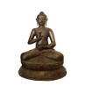 Sculpture de Bouddha en bronze.