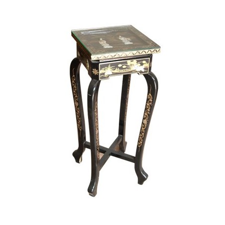 Console chinoise laquée 79cm