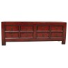 Commode chinoise 8 tiroirs rouge