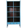 Etagère chinoise bleue 8 niches