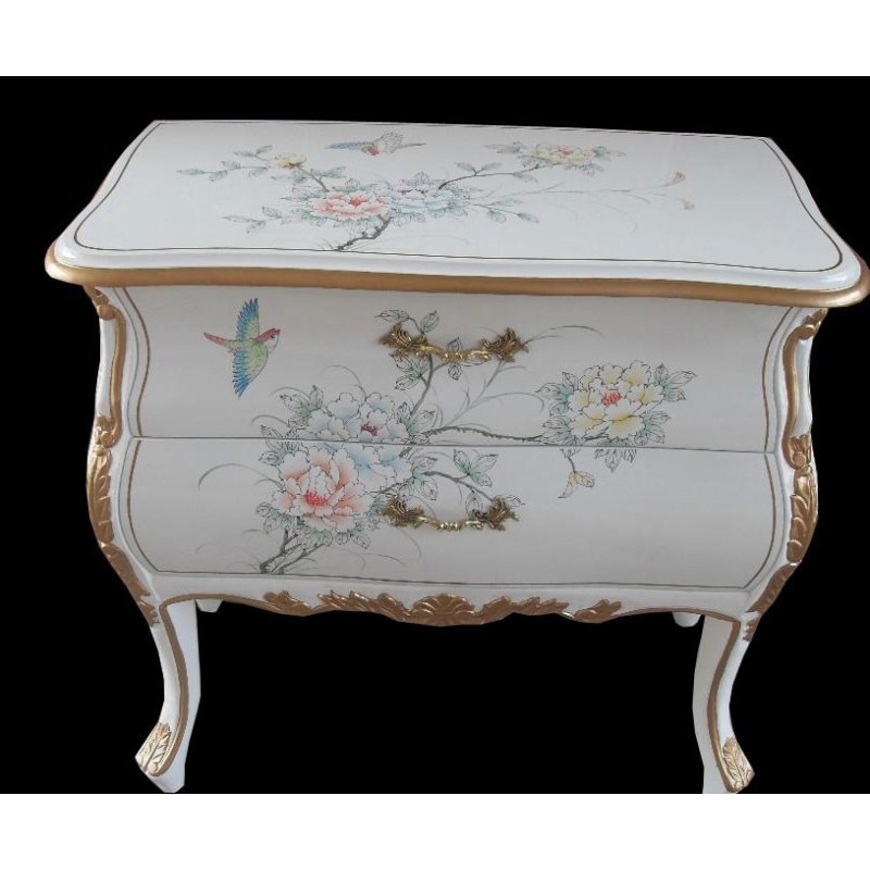 Commode chinoise laquée - meuble chinois laqué