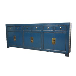 Grand buffet chinois bleu