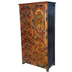 Armoire tibétaine Dhartsedo