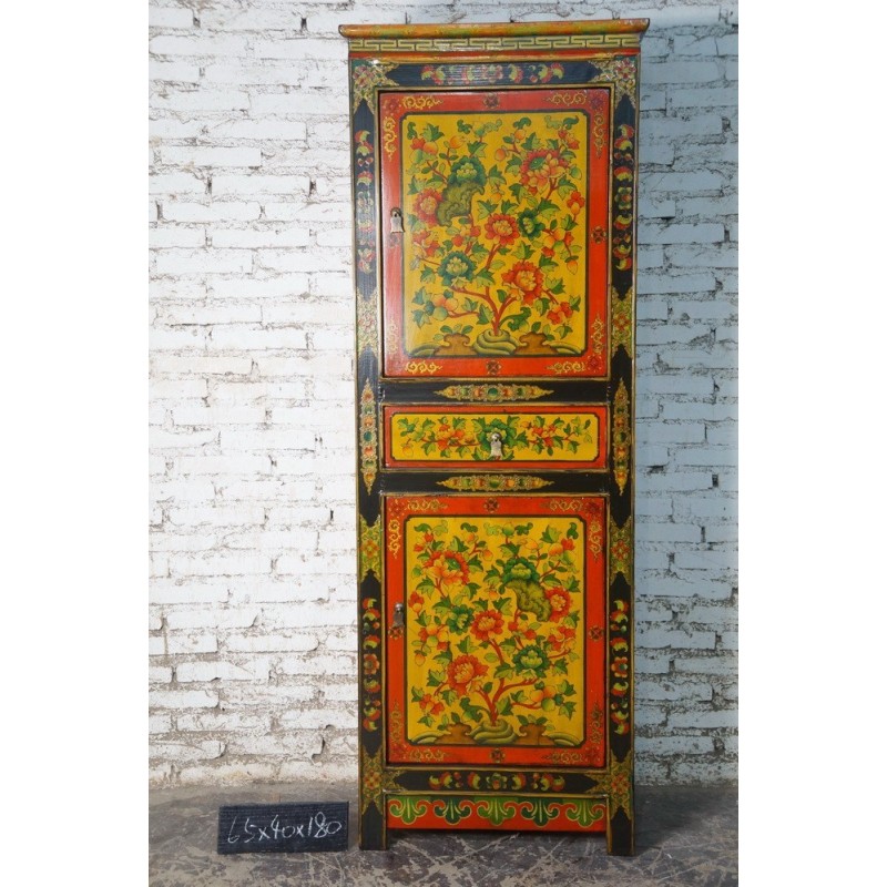 Armoire tibétaine - L65xP40xH180cm