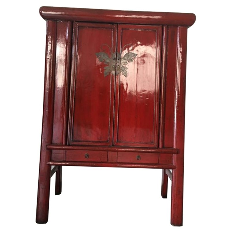 Armoire chinoise papillon ancienne