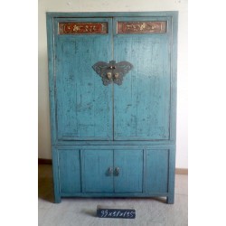 Armoire vietnamienne bleue