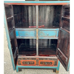 Armoire vietnamienne bleue