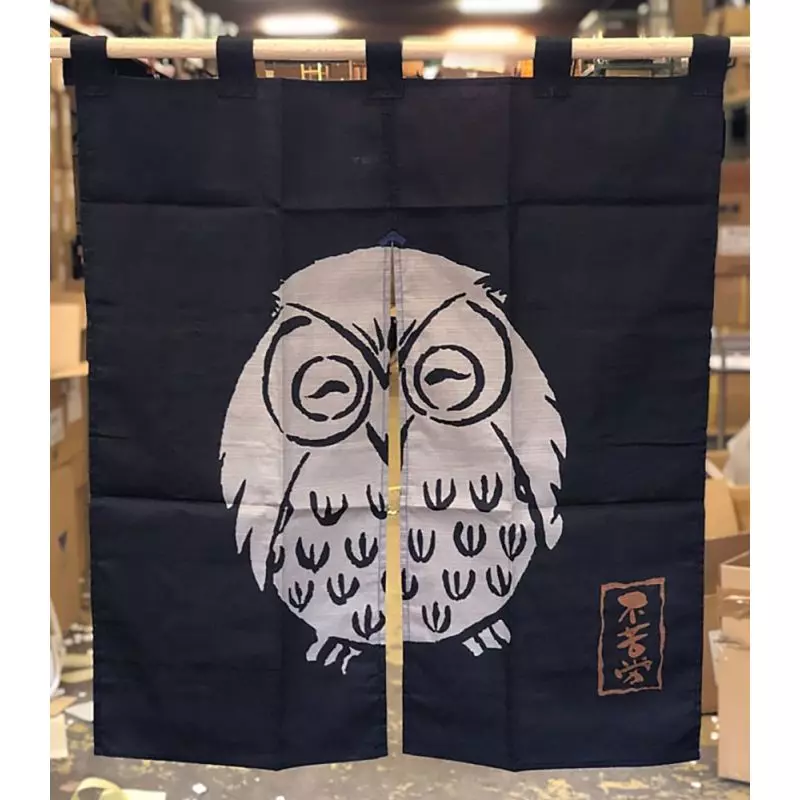 Noren noir hibou