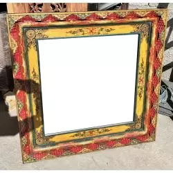 Miroir tibétain 90x90