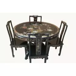 Table de salle à manger chinoise diamètre 1M