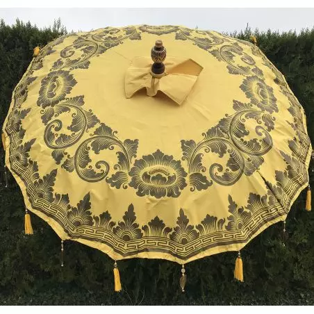 Parasol balinais jaune