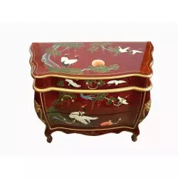 Commode chinoise galbée