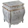 Commode chinoise galbée dorée