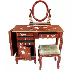 Dressing table chinese red...