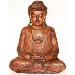 Statue Bouddha position de méditation 40 cm